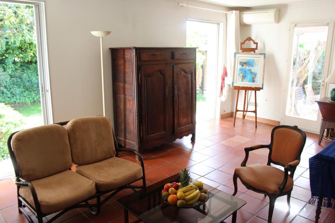 Suquette Charming Provencal House In Antibes With Nice Terrace, Garden And Pool Access Luaran gambar